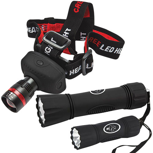 Performance Tool Flashlight/Headlight Set