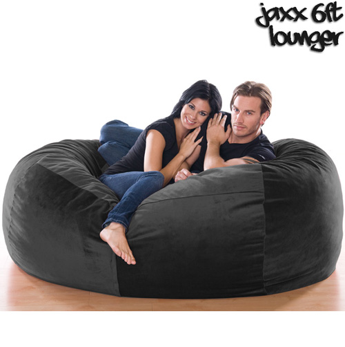 Jaxx Lounger 6 Ft. - Black