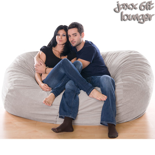6FT VELVISH BEANBAG-WHEAT