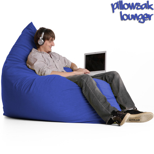 PILLOW SAC-Velvish Black