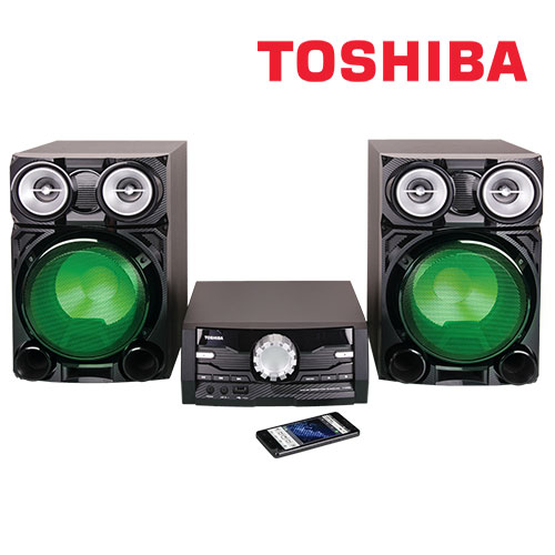 Toshiba 800 Watt Bluetooth Mini System with CD Player