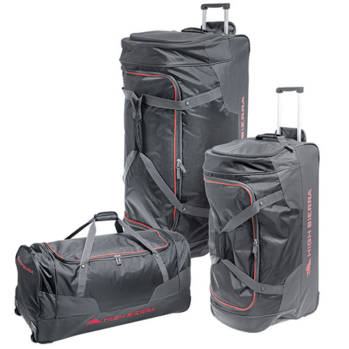 High Sierra Wheeled Duffel Bag- 3 Pack