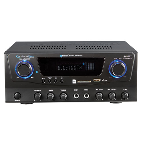 Technical Pro Stereo Receiver with Bluetooth