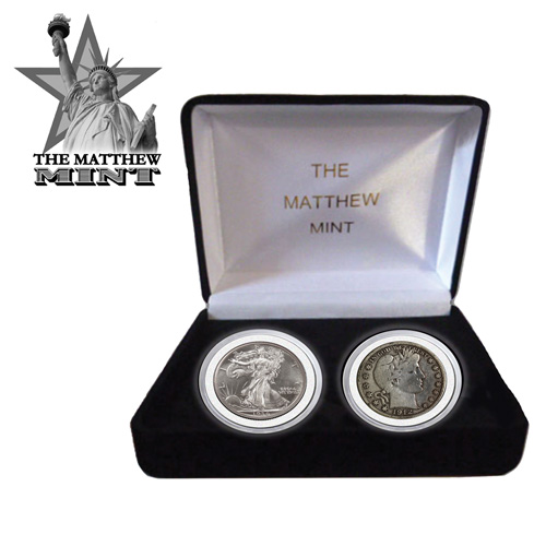 Barber/Liberty Half Dollar Set