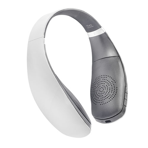 Leme EB30A White Wireless Bluetooth Headphones