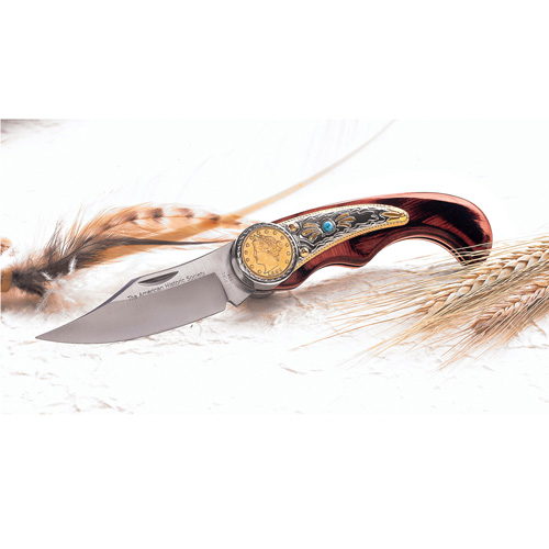 Racketeer Nickel Pocket Knife