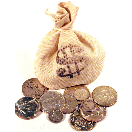 1/4LB Bag of US Mint Silver Coins