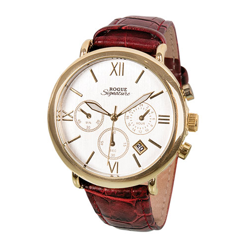 Men's Rogue Gold Chrono Dress Watch