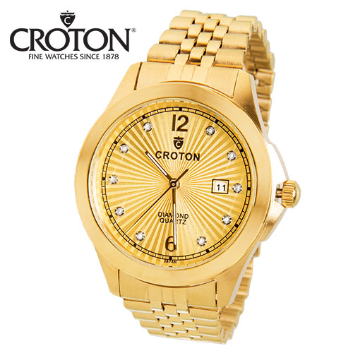 Heartland America: Croton Gold Diamond Watch