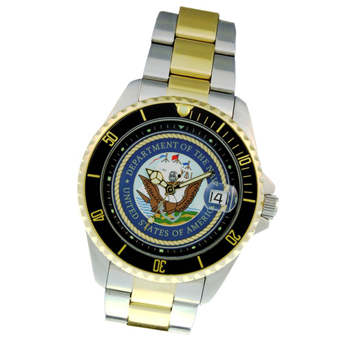 Navy Dress Watch