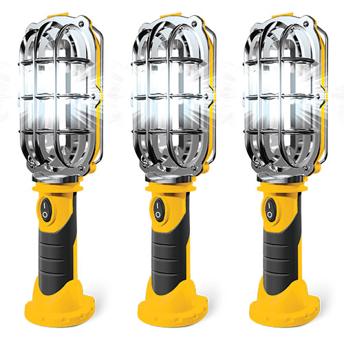Handy Brite Cordless Work Lights - 3 Pack