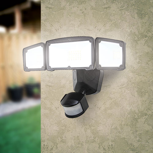 Luxworx LXS1500A Triple Head Solar Light