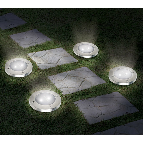 Ideaworks Solar Lights - 8 Pack