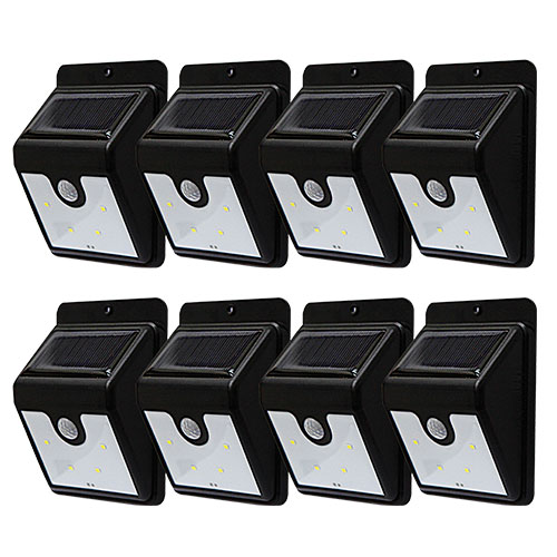 Instant Bright Motion Solar Lights -8 Pack