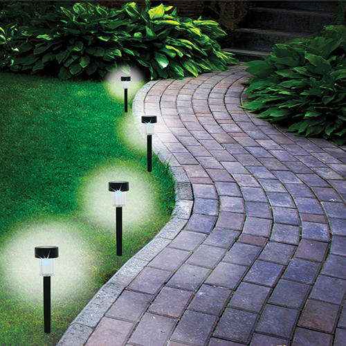 Solar Power Garden Lights - 8 Piece