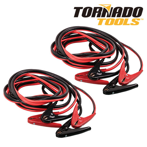 Tornado Tools 2-Gauge Jumper Cables - 2 Pack