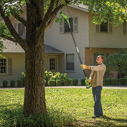 Earthwise 20V Li-ion Pole Saw