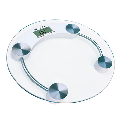 Glass Round Digital Bath Scale