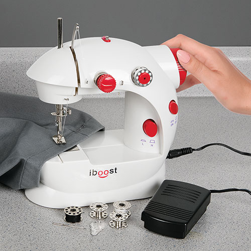 iBoost 2-Speed Sewing Machine with Manual Threader