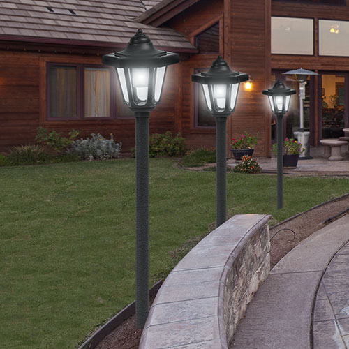 Heartland America: 2 Pack Coach Style Solar Light