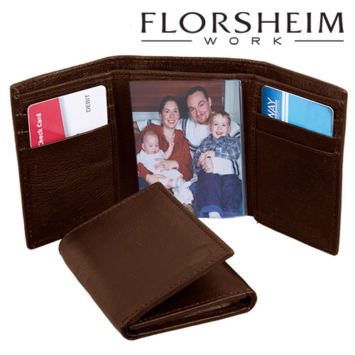 Florsheim Trifold RFID Wallet - Brown