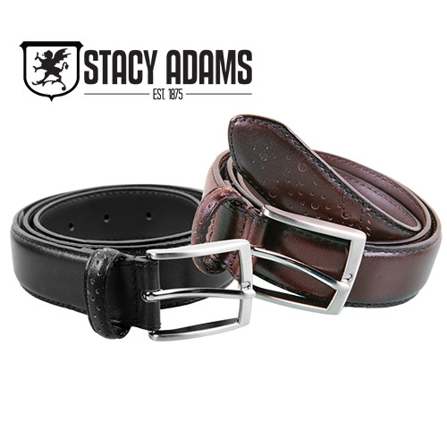 Stacy Adams Wingtop Belt