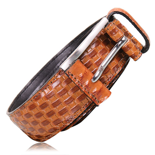 Stacy Adams Basket Weave Belt- Single