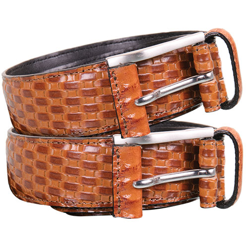 Stacy Adams Basket Weave Belts