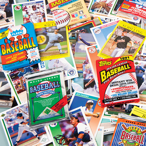1000 Unsearched Baseball Cards