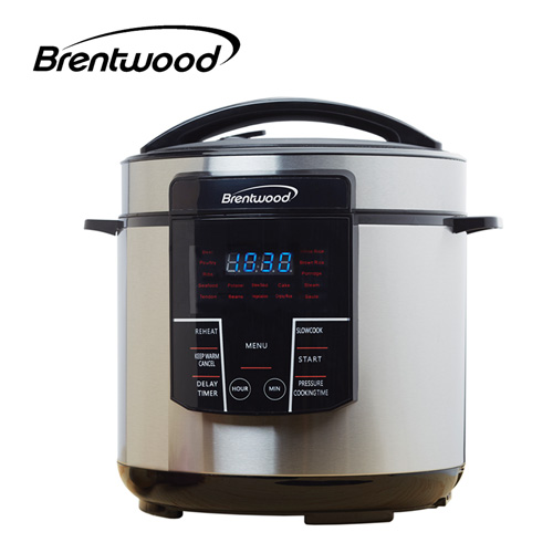 Brentwood 6 Quart Pressure Cooker