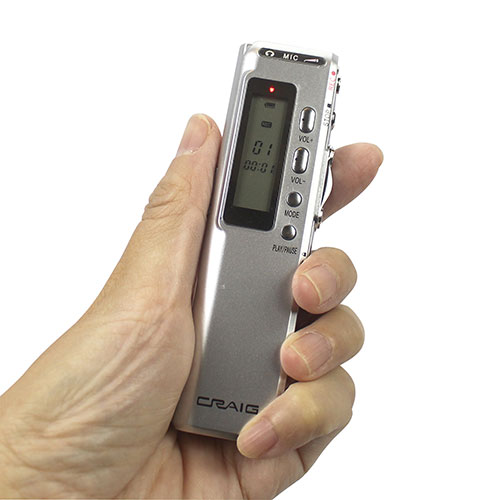 Craig 4GB Digital Voice Recorder