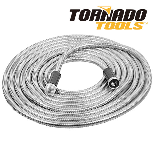 Heartland America Tornado Tools Metal Garden Hose 100 Ft