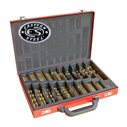 214 Piece Titanium Drill Bit Set