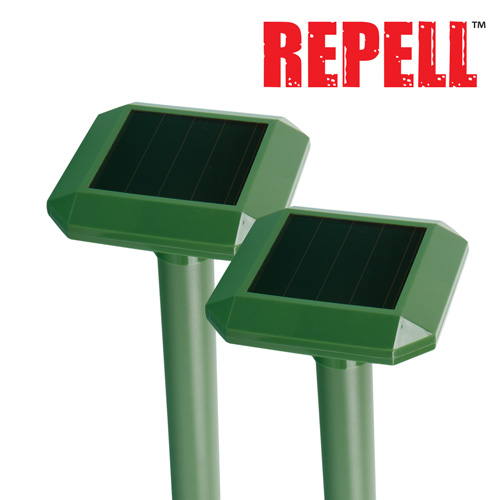 Solar Mole Repellers - 2 Pack