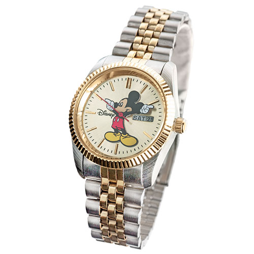 Mickey Mouse 2-Tone Watch - Mens