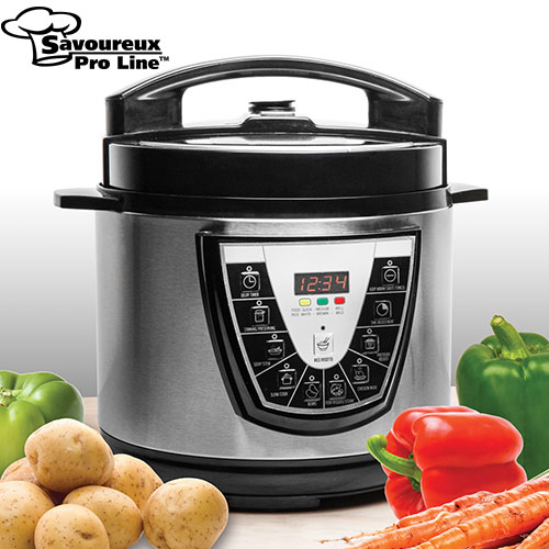 6QT Electronic Pressure Cooker