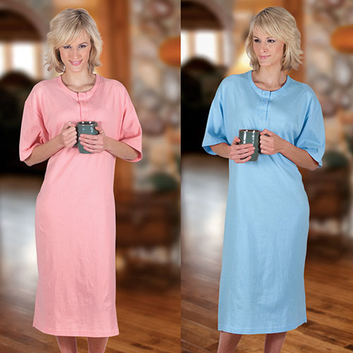 Womens Regular Sleepshirt Set