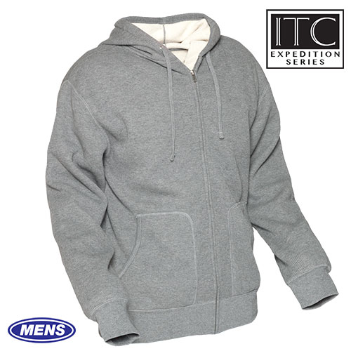 Sherpa Thermal Hoodie - Gunmetal
