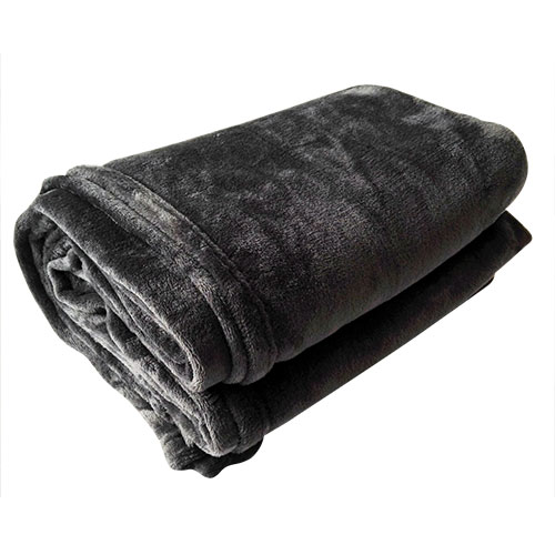 Softie Brand Charcoal Plush Blanket