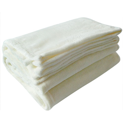 Softie Brand Cream Plush Blanket