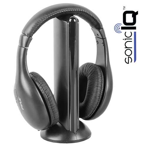 Sonic IQ Wireless Over Ear AM/FM Headphones