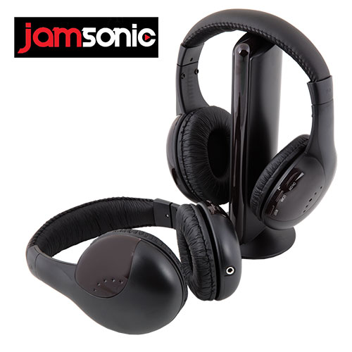 2 Pack Wireless Headphones 100FT Range