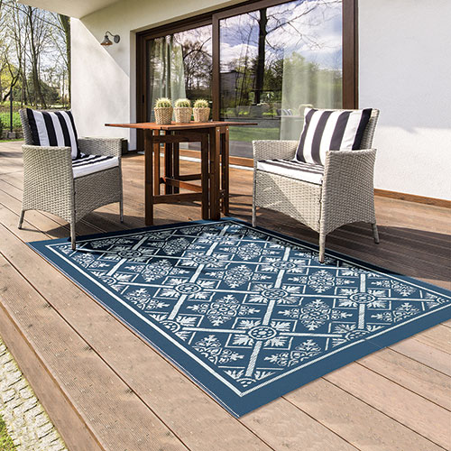 Reversible Outdoor Patio Rug
