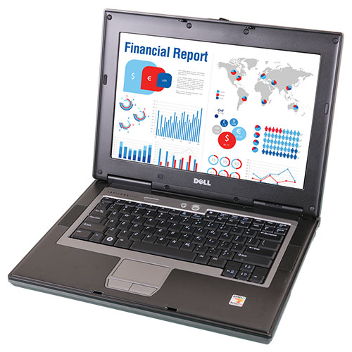 Dell Duo Core 4.0 GHz / 120 GB Laptop