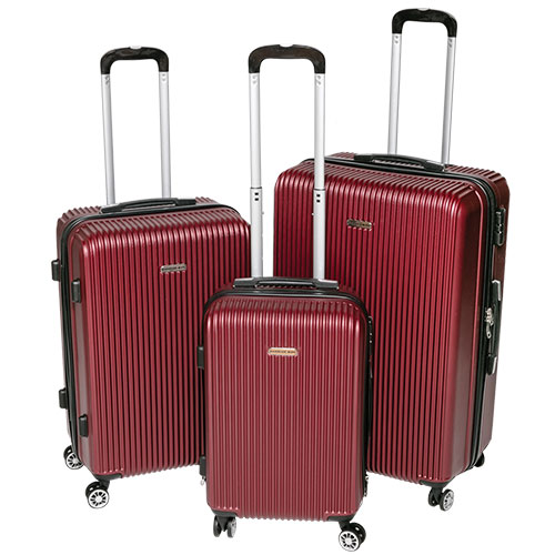 Red Hardshell Luggage Set