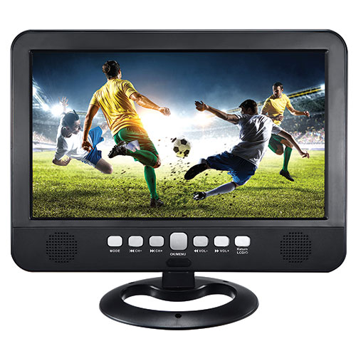 QFX 10.1" Rechargeable LCD TV