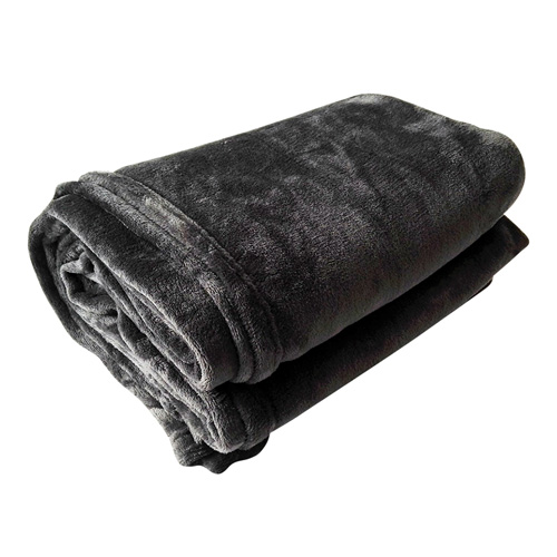 Softie Brand Charcoal Plush Blanket