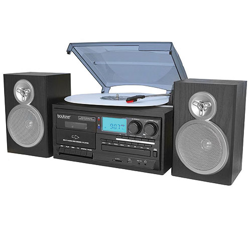 Boytone BT-28SBS 8-in-1 Classic Entertainment System