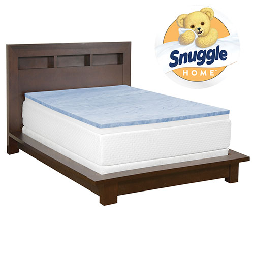Health-O-Pedic Gel Memory Foam Mattress Topper