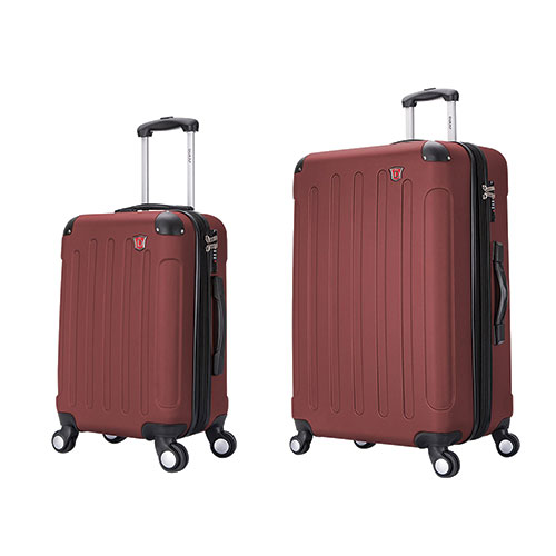 Dukap 2 Piece Luggage Set with Weight Scale